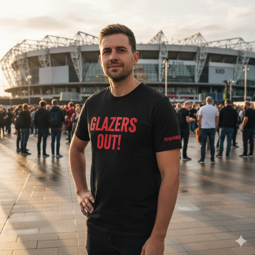 GLAZERS OUT! Matchday Protest T-Shirt | FD Movement